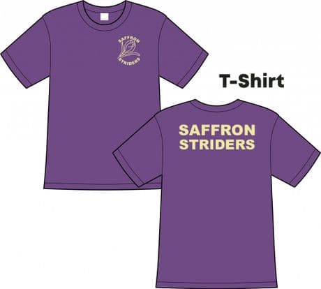 JC001 Saffron Striders Performance T-Shirt