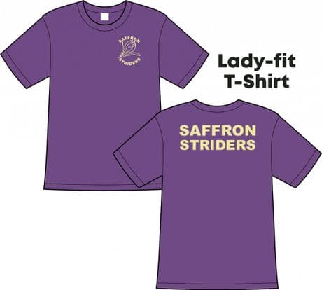 JC005 Saffron Striders Lady-Fit Performance T-Shirt