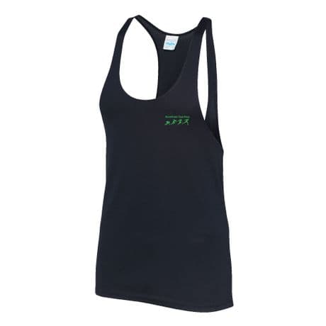 JC009 - Mens Muscle Vest - Accelerate Coaching - Black
