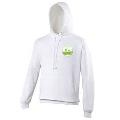 JH001 - Flitch Green Runners Hoodie - Arctic White