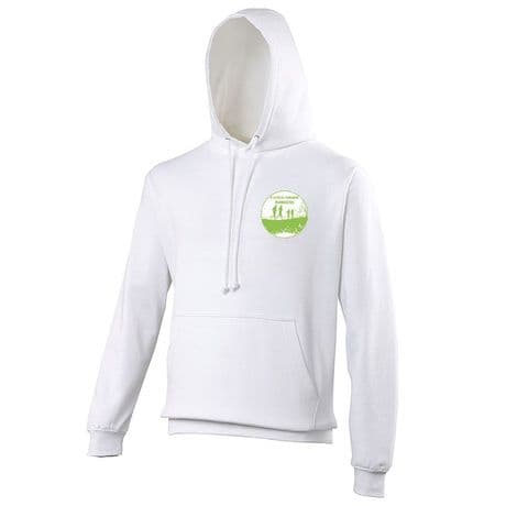 JH001 - Flitch Green Runners Hoodie - Arctic White