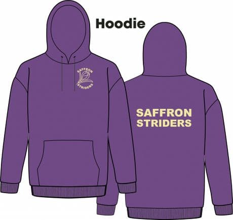 JH001 Saffron Striders Pull Over Hoodie