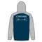 JH009 - Cantabs Contrast Hoodie - Navy/Grey
