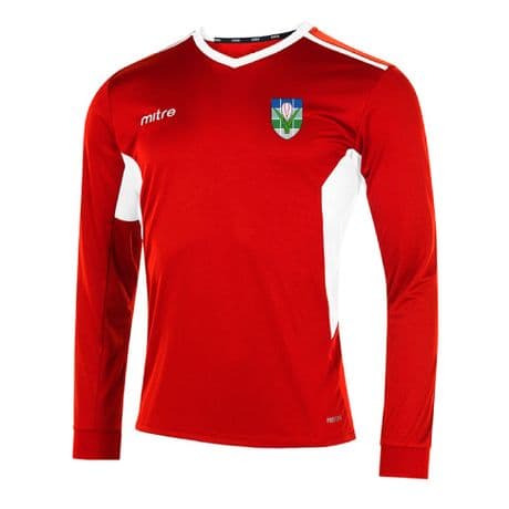 Mitre Diverge Football Jersey - Red/White - SWCH Sport