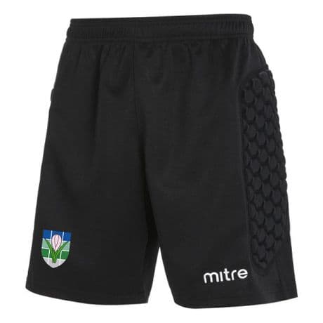 Mitre Padded Football Short - Black - SWCH Sport