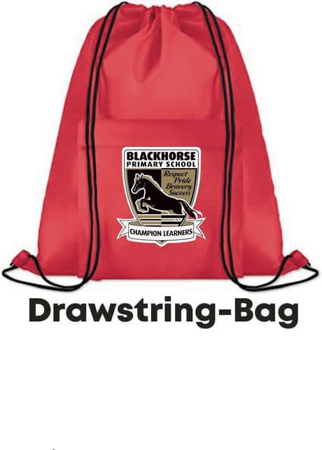 PE - Drawstring Bag - Blackhorse Primary