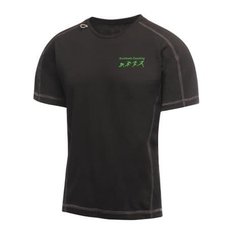 RG702 - Mens Top - Accelerate Coaching - Black