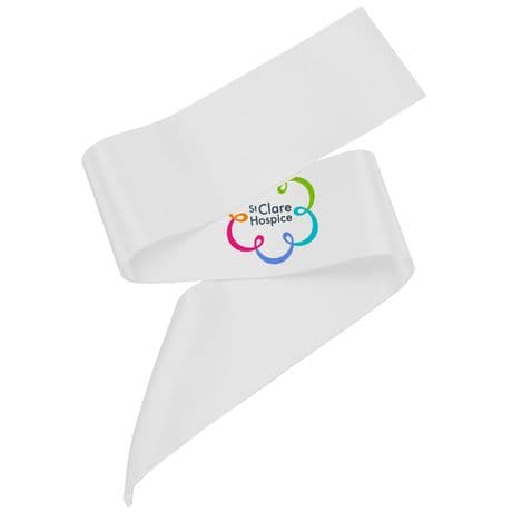 RR036 Sash - White - St Clare