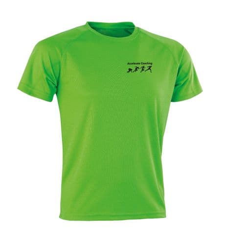S287X - Men's Performance T - Accelerate Coaching - Lime