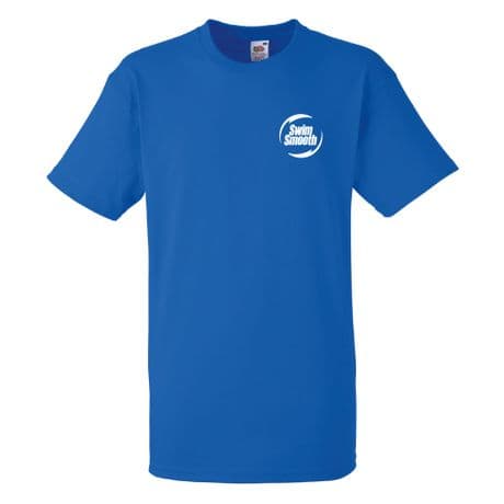 SS008 Mens T-shirt - Royal Blue - Swim Smooth