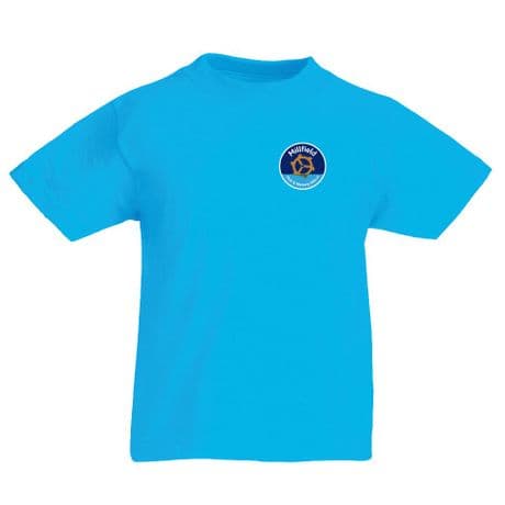 SS031 PE Blue House Shirt - Millfield - Azure Blue