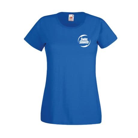 SS050 Ladies T-Shirt - Royal Blue - Swim Smooth