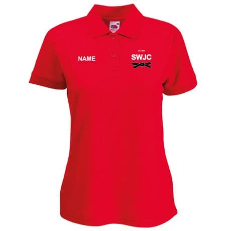 SS212 Womens Polo - SWJC - Red