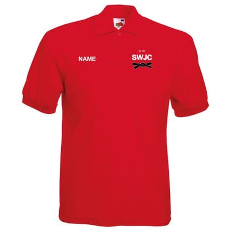 SS402 Mens Polo - SWJC - Red