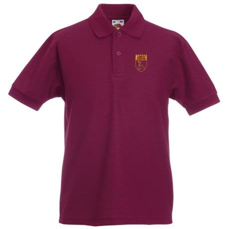SS417 Polo Shirt -Burgundy - Anstey