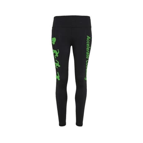 TR031 - Womens Leggings - Accelerate Coaching - Black