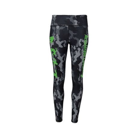 TR032 - Womens Leggings - Accelerate Coaching - Camo Black