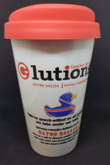 XP5199 - Personalised Eco Travel Mug (Black Lid)