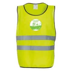 YK004 - Hi-vis 2-band tabard - Flitch Green Runners