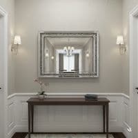 Glitzy Diamond Crystal Mirror - Premium Quality - Gatsby 80cm x 60cm - 31.5