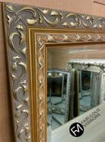GOLD Decorative Mirror LARGE Ornate Mirror - Choice of Size and Frame Colour