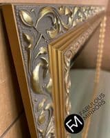 GOLD Decorative Mirror LARGE Ornate Mirror - Choice of Size and Frame Colour