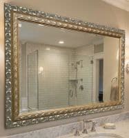 GOLD Decorative Mirror LARGE Ornate Mirror - Choice of Size and Frame Colour