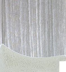 Grey Silver Shimmer Contemporary Mirror Bevelled Glass Sleek Design - SERIF