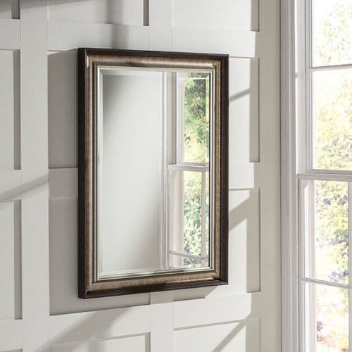 LARGE Antique Silver Mirror Contemporary Modern Classical Wall Mirror - VEGAS