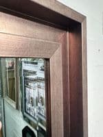 Large Bronze Mirror Contemporary design Stepped frame HOCKNEY Mirror