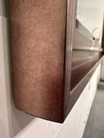 Large Bronze Mirror Contemporary design Stepped frame HOCKNEY Mirror