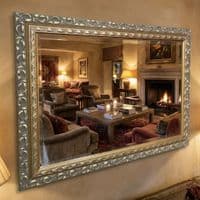 Large GOLD Decorative Ornate Mirror Choice of Size and Frame Colour *STUNNING*
