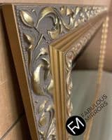 Large GOLD Decorative Ornate Mirror Choice of Size and Frame Colour *STUNNING*