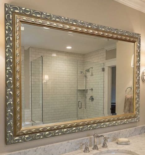 Large GOLD Decorative Ornate Mirror Choice of Size and Frame Colour *STUNNING*