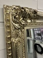 LG Antique Champagne Wall Mirror Ornate Baroque Decorative 120cm x 90cm CLARENCE - Fabulous Mirrors