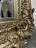 LG Antique Champagne Wall Mirror Ornate Baroque Decorative 120cm x 90cm CLARENCE - Fabulous Mirrors