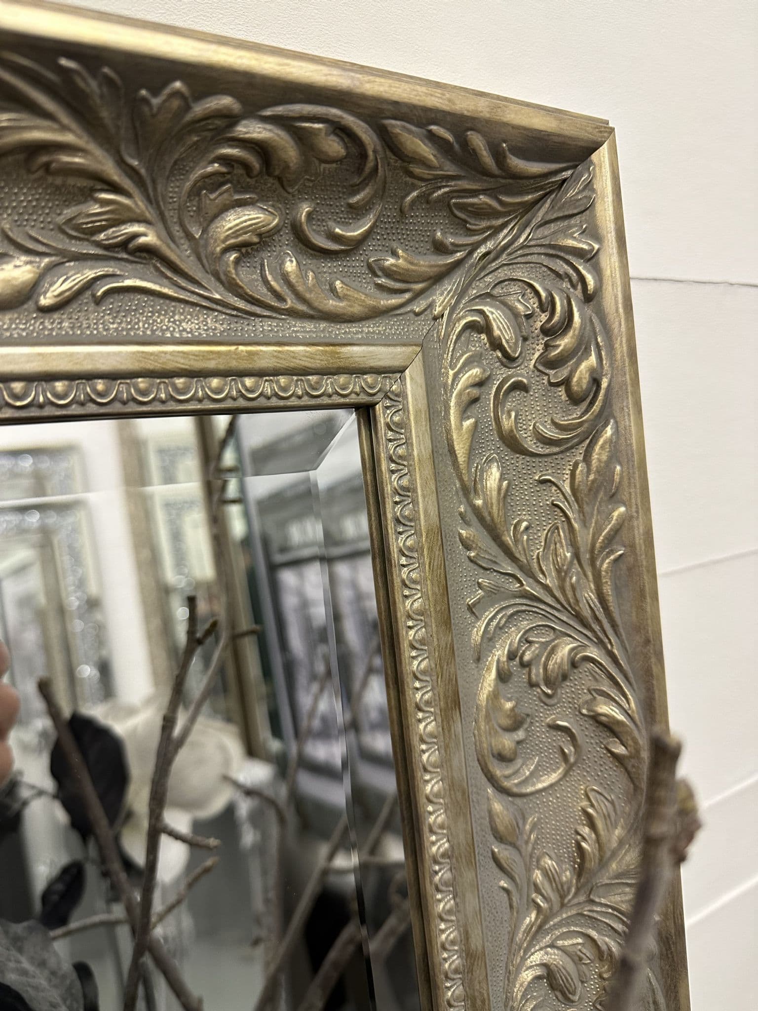 Mirror X LARGE Champagne Framed Mirror Ornate Elegant Decorative Wall