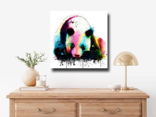 Patrice Murciano Canvas Art-  Meditation - Panda - Choice of Size