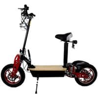 1000W Zipper Off Road Electric Scooter - RED