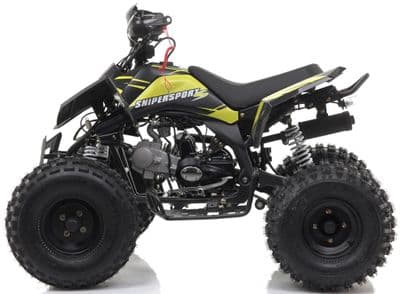 120cc Sniper Pro Quad - Fully Auto - With Reverse - YELLOW