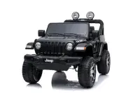 12v Jeep Wrangler Rubicon - Kids Electric Ride On Jeep -  BLACK