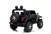 12v Jeep Wrangler Rubicon - Kids Electric Ride On Jeep -  BLACK