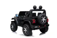 12v Jeep Wrangler Rubicon - Kids Electric Ride On Jeep -  BLACK