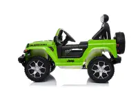 12v Jeep Wrangler Rubicon - Kids Electric Ride On Jeep -  GREEN