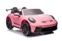 12V Porsche 911 GT3 - Kids Electric Ride On Car - PINK