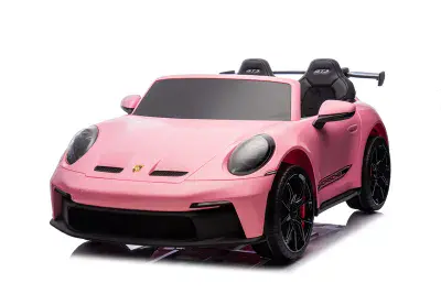 12V Porsche 911 GT3 - Kids Electric Ride On Car - PINK
