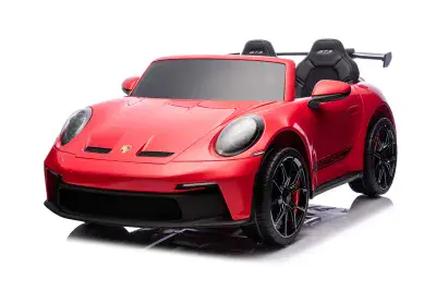 12V Porsche 911 GT3 - Kids Electric Ride On Car - RED