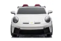12V Porsche 911 GT3 - Kids Electric Ride On Car - WHITE
