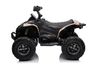24V Kids Electric Ride On Quad - Can-Am Maverick - KHAKI