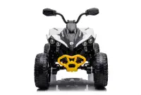 24V Kids Electric Ride On Quad - Can-Am Maverick - WHITE